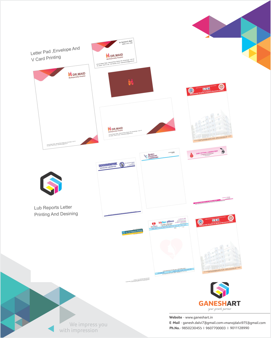 Letter Pad (Printing Paper) { 8.25 x 11 inch}